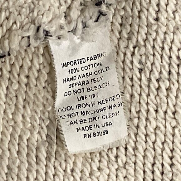 Shabby Chic Jacket Womens M Gray Heather Melange Distressed Raw Edge Grunge Y2K - Picture 10 of 16